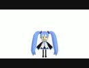 MMDでしゅしゅミクさんの変化を観察。