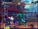 xbox360　スパ４AE　激闘バルログ　ランクマ厳選12　MAXギモト2-1
