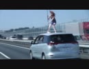 高速道路で女子を立たせてオーディションをやってみた