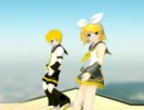 【MMD】らぶ式リン・レン【 Bad_Apple!! 】撮影してみました