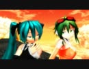 【MMD】ミクさんとGUMIさんにマトリョシカを踊ってもらったんですの(#^.^#)