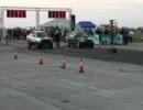 ドラッグレース　インプレッサvsアウディA4quattro 1000hp