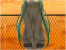初音ミク　オリジナル　「夏と夕日とストレート」