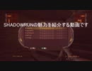 【SHADOWRUN】の紹介動画です