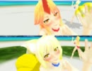 【東方MMD】勇藍裏表ラバーズの比較動画的なもの