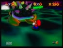 [スーパーマリオ64]ラストクッパ4落ちｗ