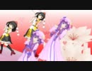 ちびパチェさん③　ちび射命丸さん①テスト【te-yut-te】