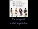 『3 Years 6 Months』　Secret