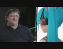 [ミク]Miku Visits Valve Software