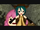【MMD】ちびとたこがピラミッドで大暴れ