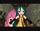 【MMD】ちびとたこがピラミッドで大暴れ