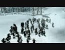 Skyrim - greybeards ２人  vs  Bandits 90人