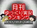 月刊ゆっくり実況ランキング【2011年11月号】