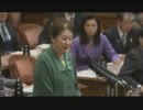 H23/12/06 参院予算委「政治とカネ」集中審議・中山恭子先生