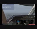 fs2004  伊丹空港へ32Lアプローチ