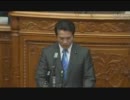 H23/12/09 参院本会議・宇都隆史【一川防衛大臣問責決議案賛成討論】