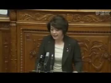 12.09参議院本会議一川防相問責決議主旨説明島尻あい子議員（自民）