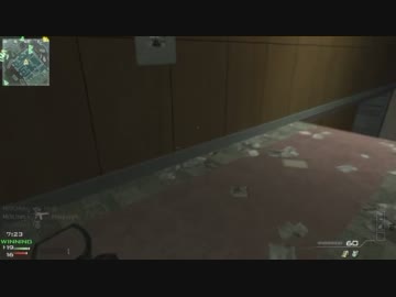 【PC版CoD:MW3】みるくの全武器制覇　２５発  G36C-Red