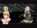【MMD】ハッピーシンセサイザ♪【GUMI×ルカ】