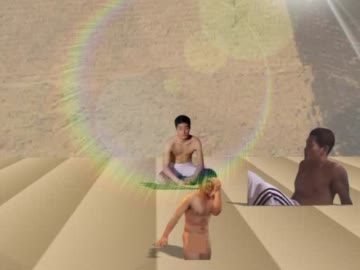 砂漠に行く先輩