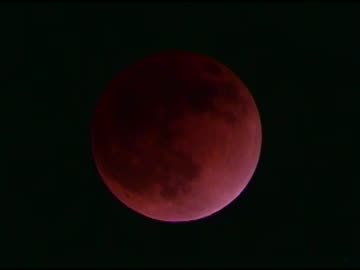 皆既月食を15倍速にしてみた【2011/12/10】