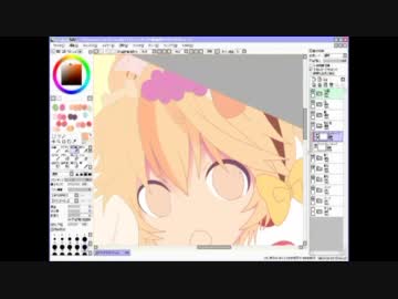 【PONPONPON】歌えないからお絵描きで祭りに便乗してみた【描いてみた】