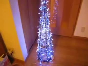 クリスマスツリーを自分で作ってみた