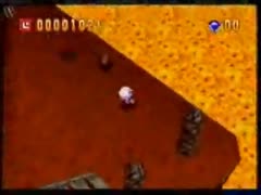 爆ボンバーマン１　どきどきモードのレッドマウンテン１面
