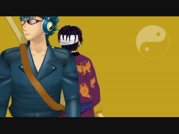 【MMD銀魂】プロデューサーがbeatbox【万斉テスト】