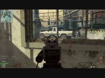 【PC版CoD:MW3】みるくの全武器制覇　２６発 P90