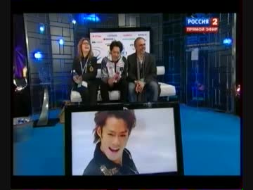 【ロシア語翻訳付】 高橋大輔 2011 GPF FS ： Blues for Klook