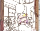 よすどんお絵かきＲ　東方　葉っぱ作業４高速ログ