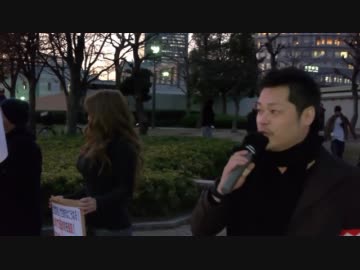 １２月１４日　日本人は火気ＮＧ！朝鮮人は火気ＯＫ！第八回真水デモ⑦