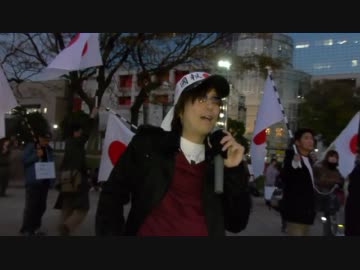 １２月１４日　日本人は火気ＮＧ！朝鮮人は火気ＯＫ！第八回真水デモ⑧