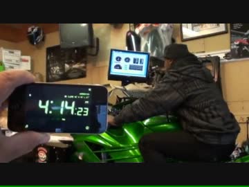 ZZR1400vsZX-14R 新旧パワーチェック対決