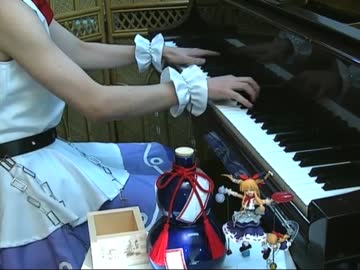 【ピアノ】御伽の国の鬼が島＆砕月（緋想天ver.）【萃香】