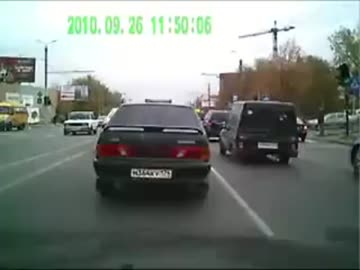 事故るインプレッサ