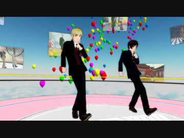 【APヘタリアMMD】島国でHeart Beats