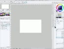 clip paint labで三点透視のパースを作る