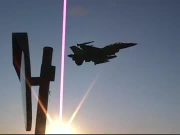 横田基地R/W36・F-16×4機の着陸