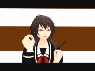 【MMD】英理ちゃんにポッキーダンス踊っていただいた【月英学園】