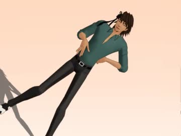 【MMDユーザーモデル】鏑木虎徹β（宴会用）【配布終了】