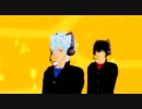 【MMD銀魂】銀さん土方さんに学ランで踊ってもらった