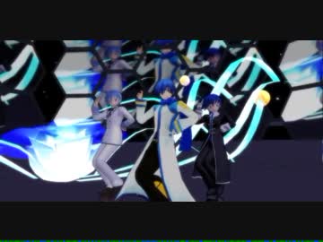 【MMD】KAITO三人でSweetDevil踊ってもらいました【KAITO】