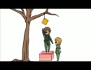 【手描きMGS】カロリーメイトが欲しいへび
