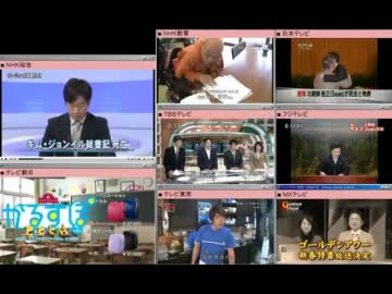 【緊急ジョンイル速報】 死亡第一報TV速報 2011/12/19 11:59:50～20分 東京8局