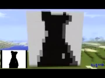 【マインクラフト】　Bad Apple!!　PV