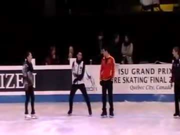 2011 GPF EX 練習風景　今度は大ちゃんとナンデス君