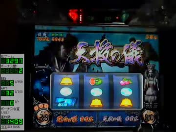 【パチスロ】蒼天の拳　生放送中蒼天フリーズ