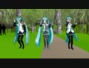 [MMD]miku45たくさんの初音ミクでてってってー5